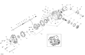 04- Drive - Front - Differential Parts Schematic