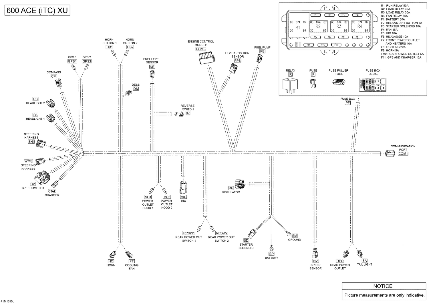 10- Electrical Harness (iTC) _41M1550b