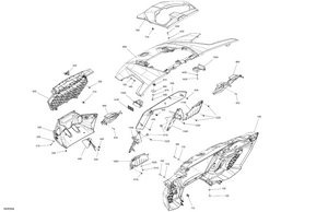 07- Body - Hood Schematic