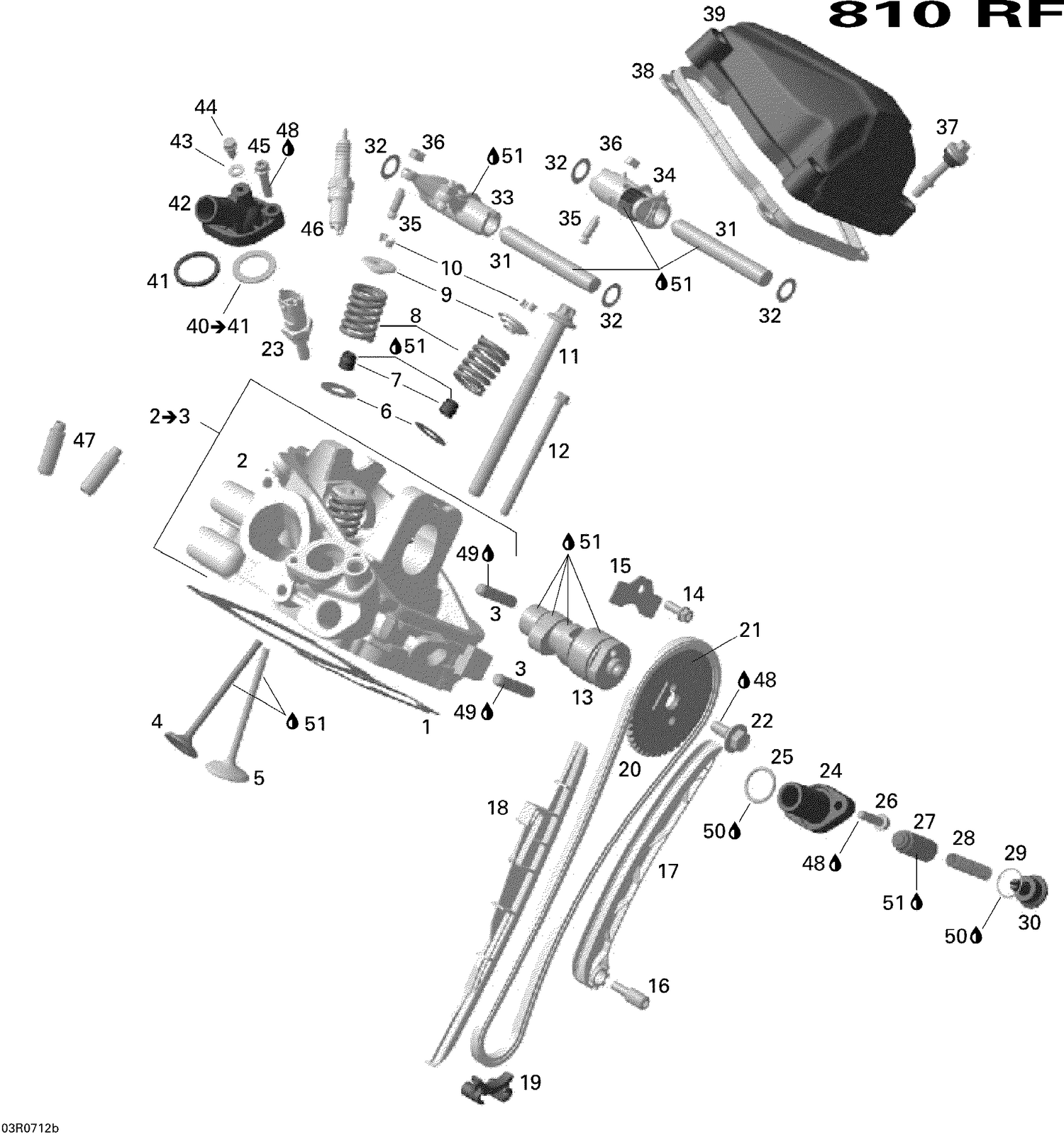 01- Cylinder Head, Rear
