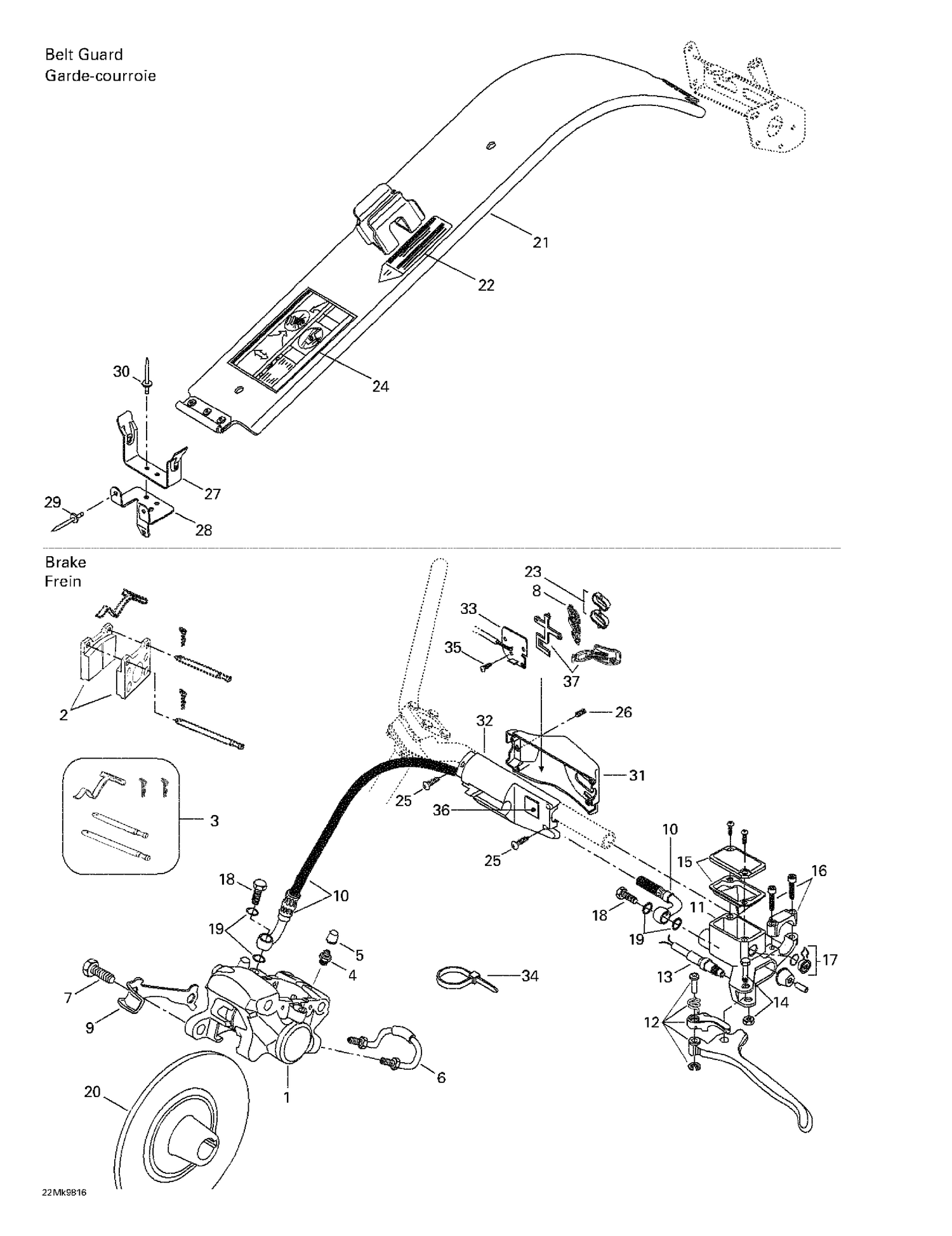 06- Hydraulic Brake And Belt Guard