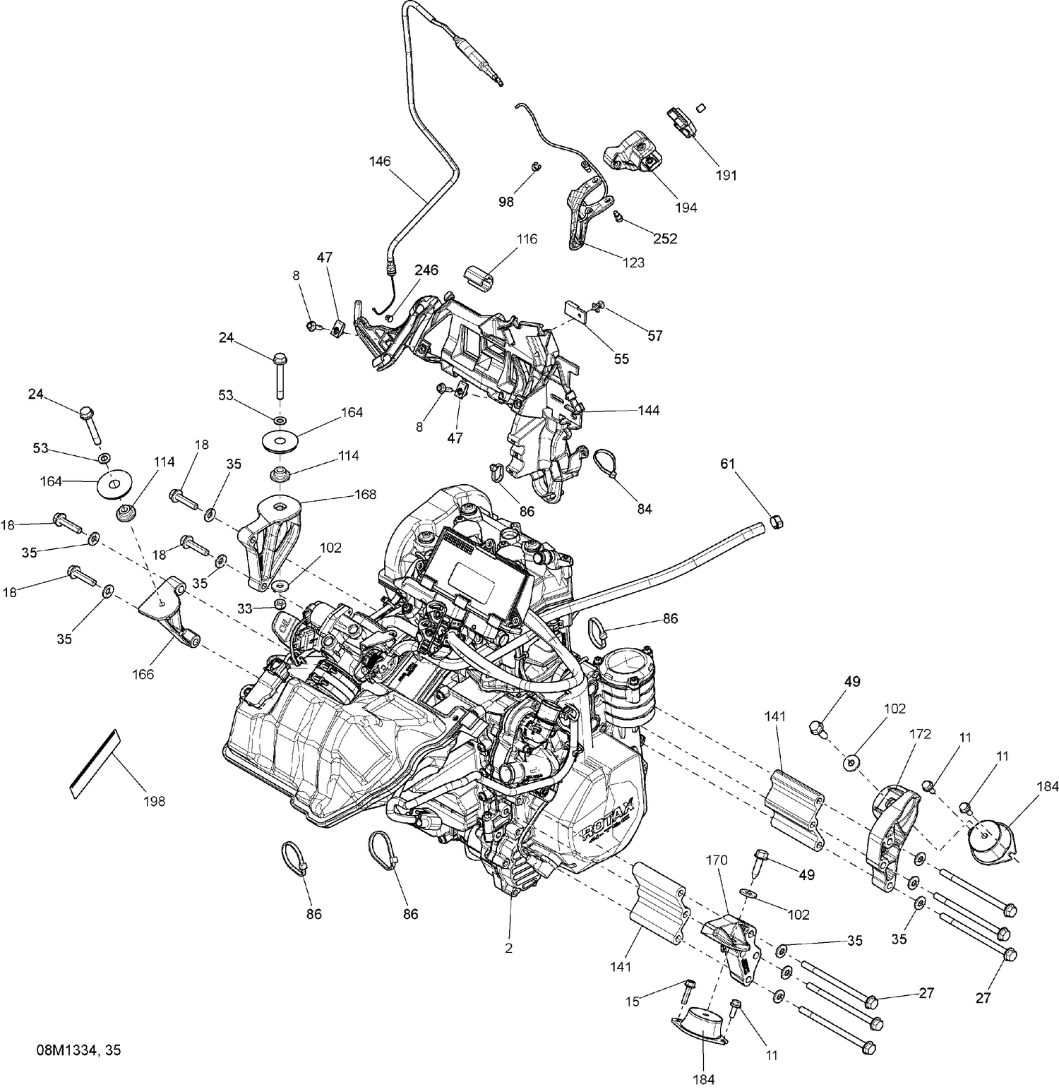 01- Engine And Engine Support