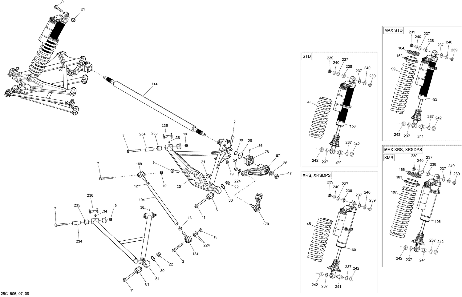 08- Rear Suspension _26C1509