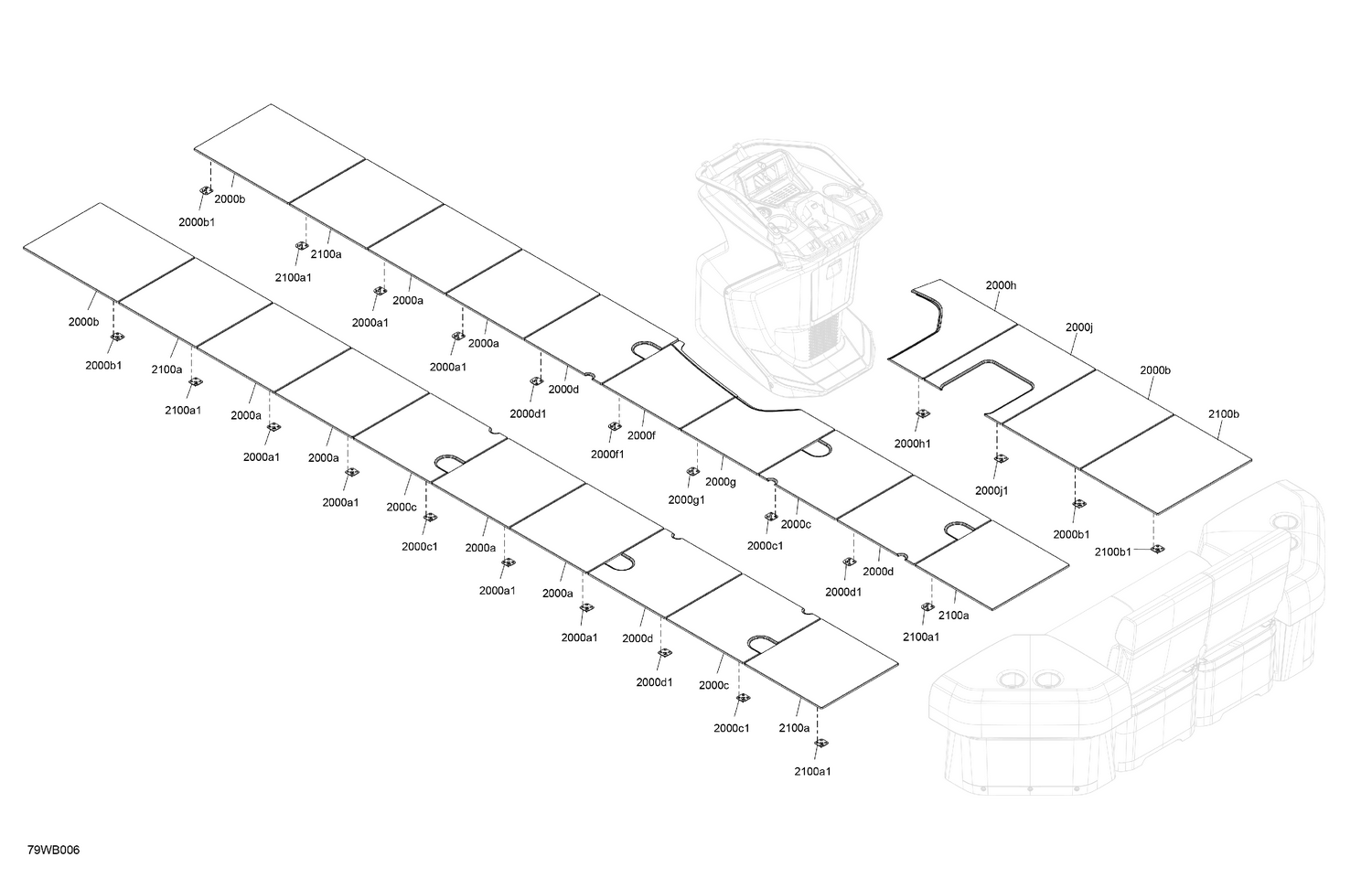 03- FLOORING - Deck Mat Kit