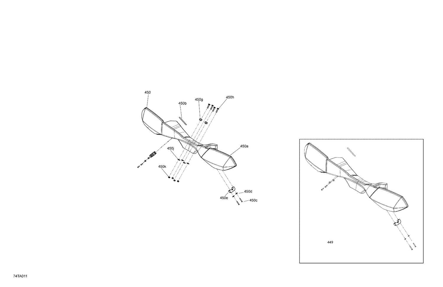 03- Mechanic - Steering - Air Deflector - XT - LTD