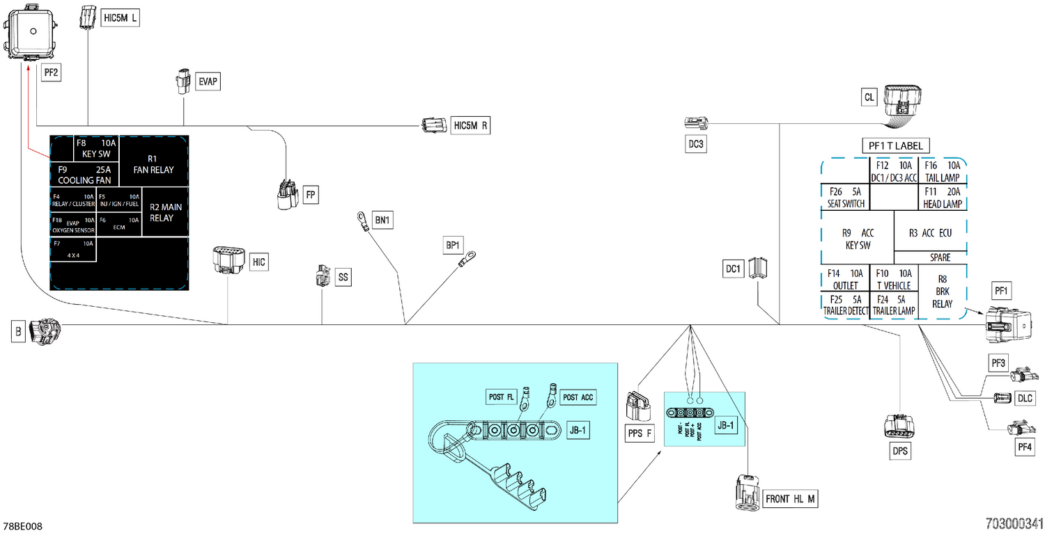 08- Electric - Main Harness - 710008859