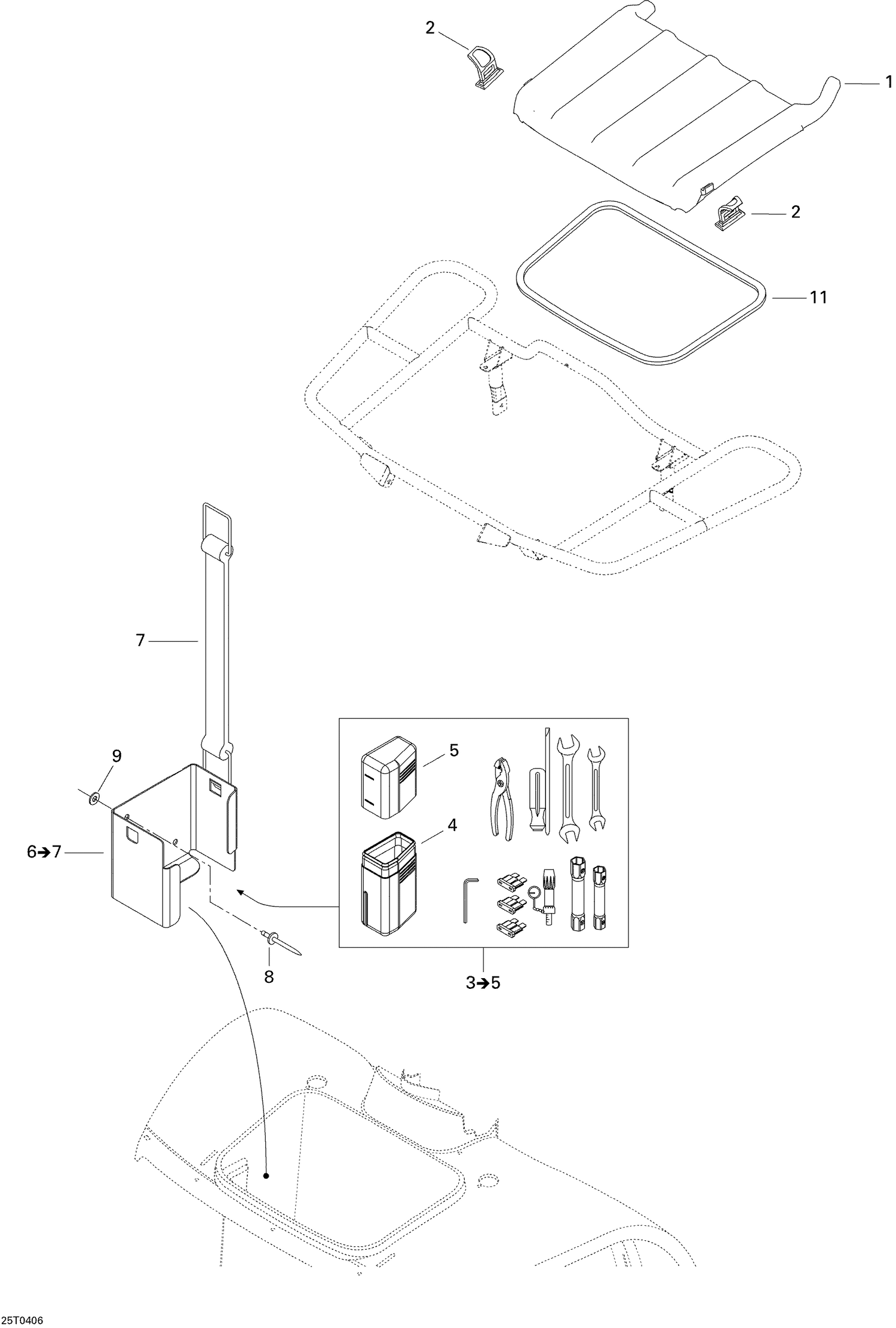 09- Front Storage Compartment