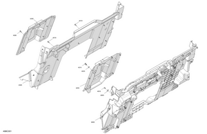 07- Cab Interior - Back Wall Schematic
