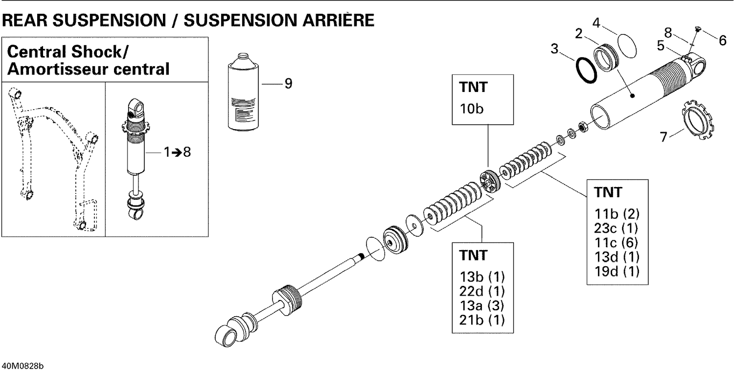 08- Take Apart Shock, Rear 2