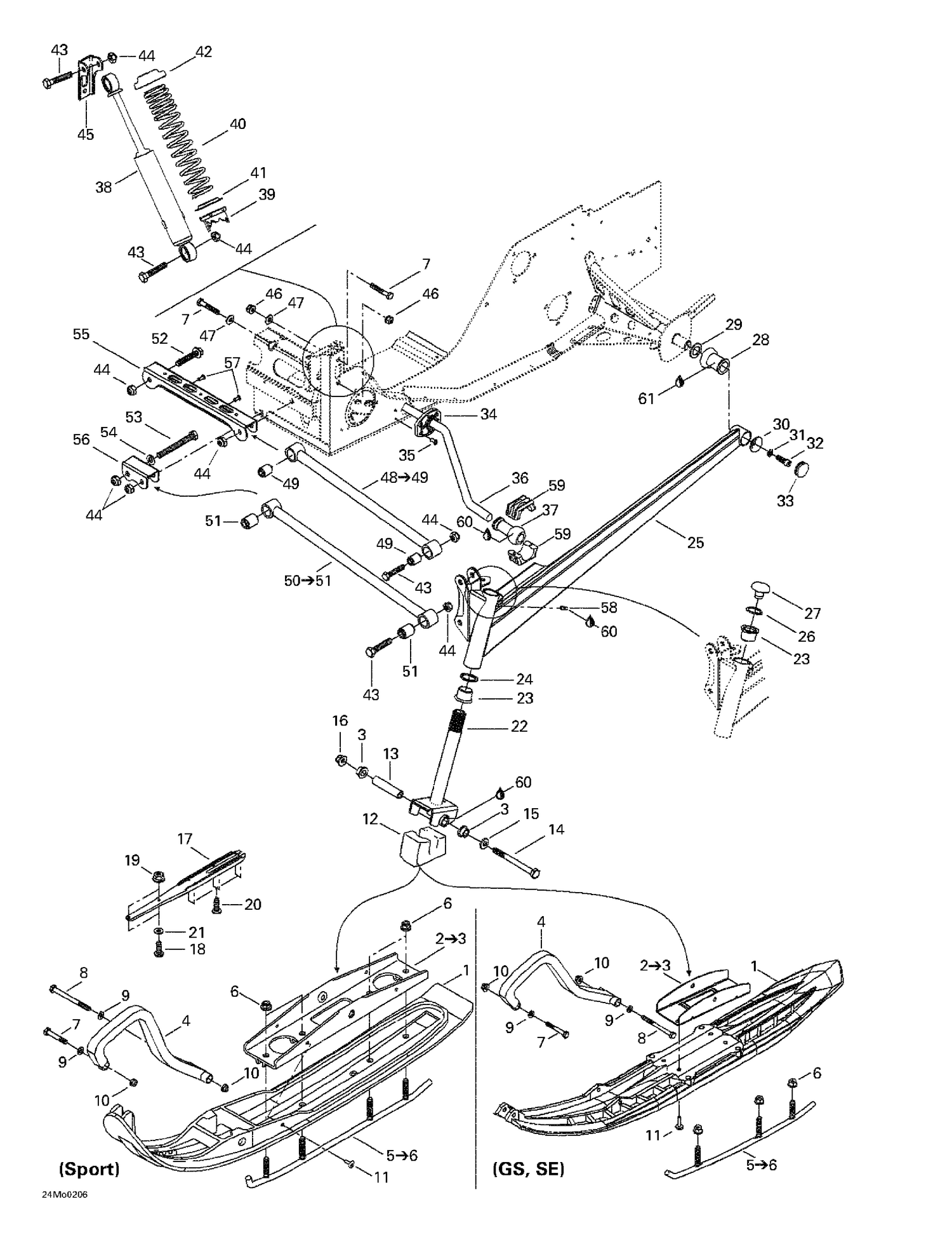07- Front Suspension And Ski