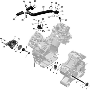 01- Rotax - Engine Cooling Schematic