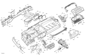 09- Cab Interior - Dashboard Schematic