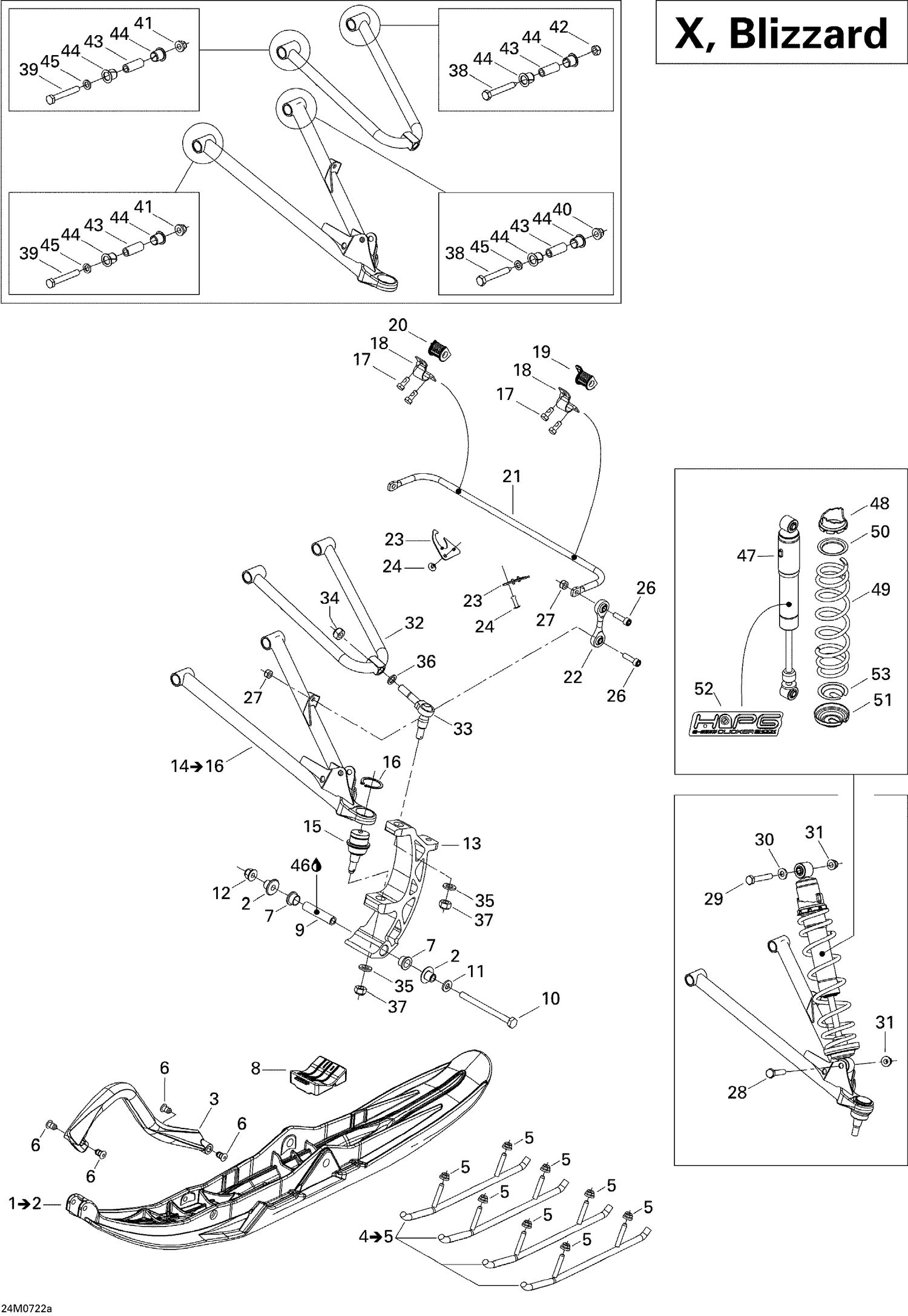 07- Front Suspension And Ski X