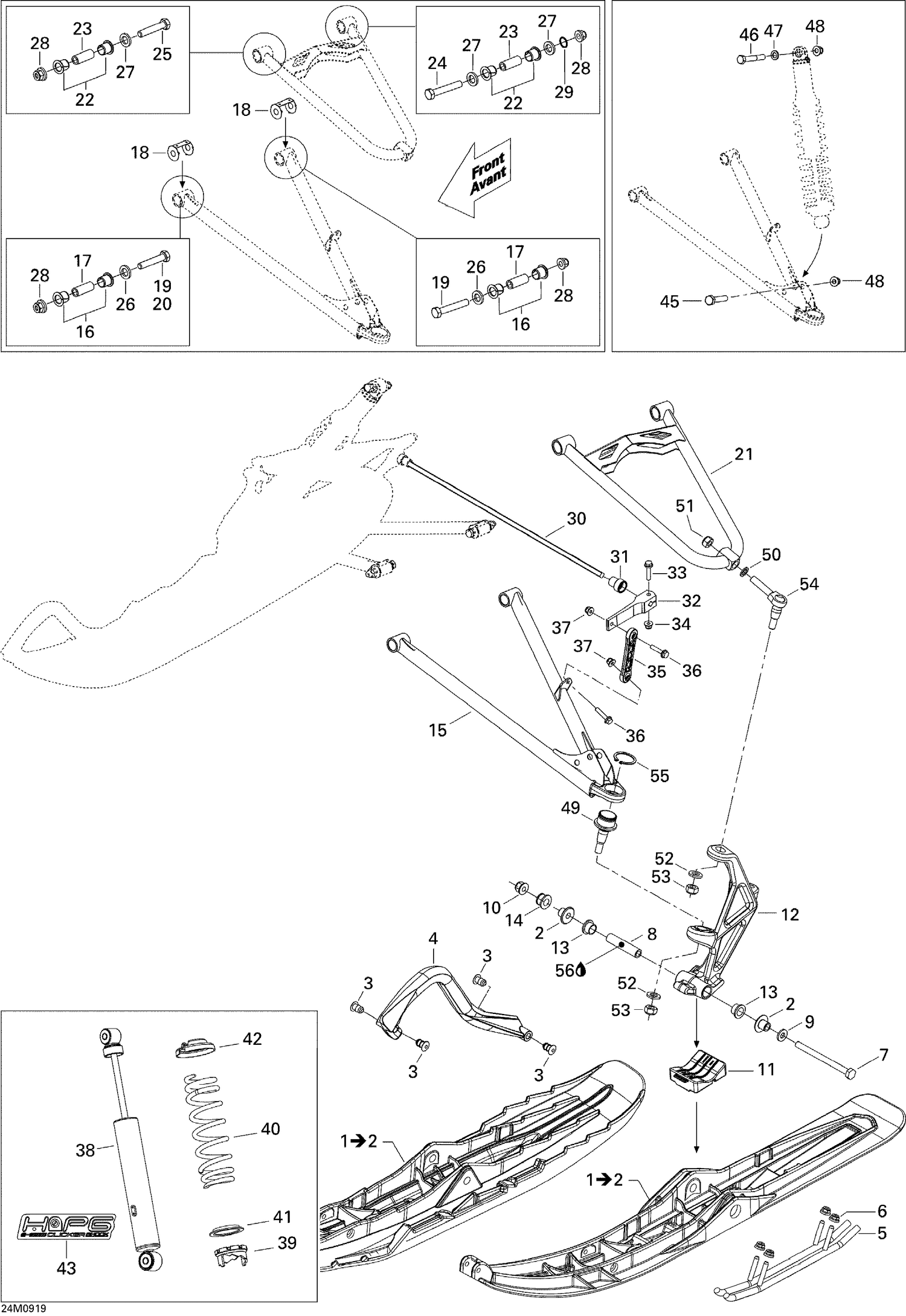 07- Front Suspension And Ski