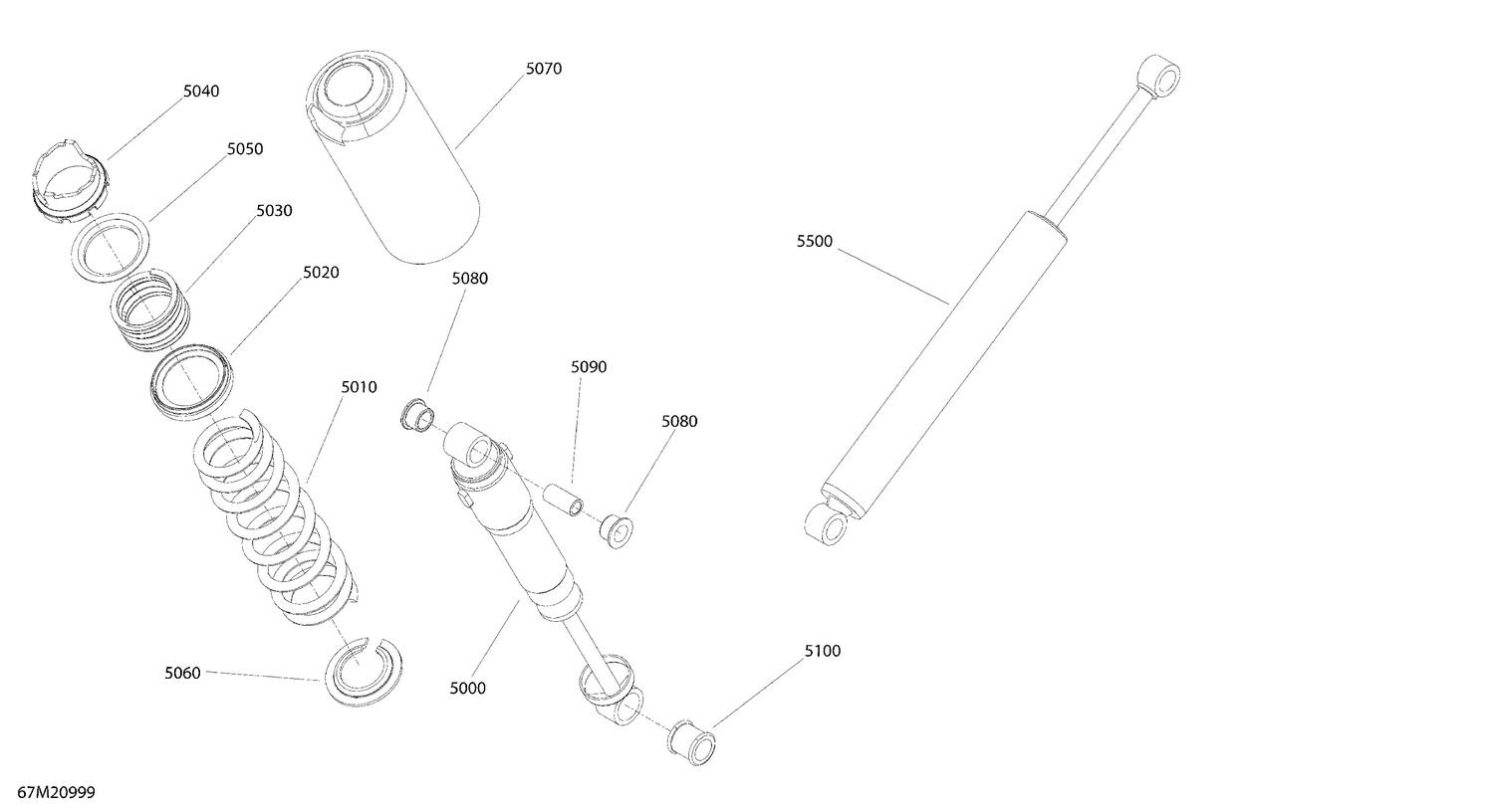 08- Suspension, Rear - Shocks - LE