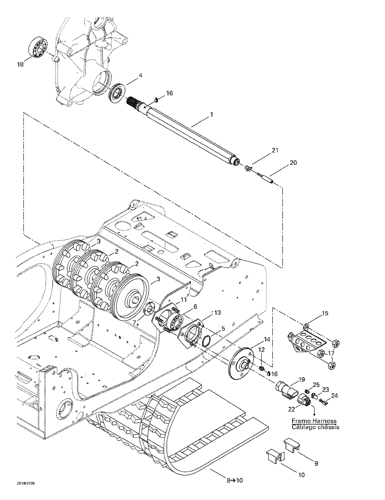 05- Drive Axle And Track