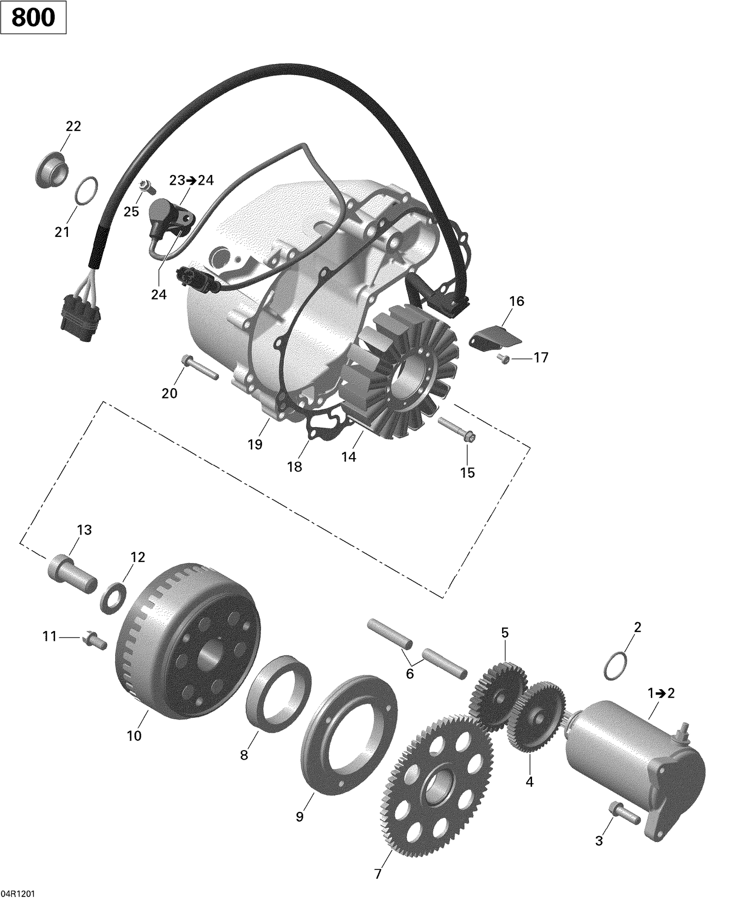 03- Magneto And Electric Starter