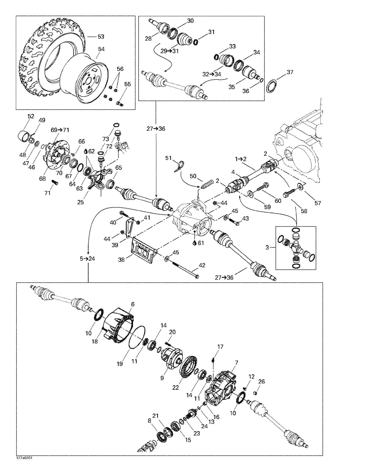 05- Drive System, Front