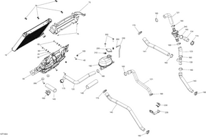 01- Cooling - 1000r Efi - 1000 Efi Schematic