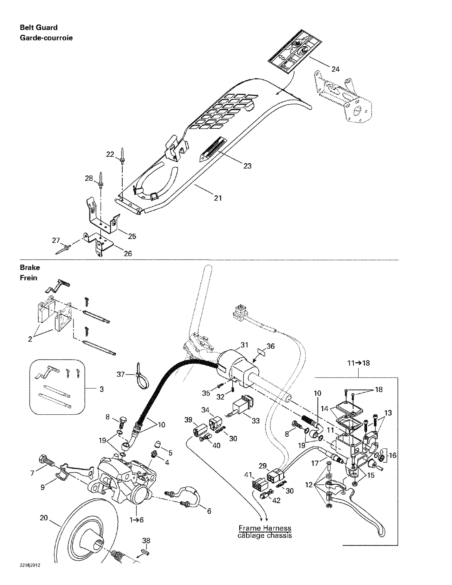 06- Hydraulic Brake And Belt Guard