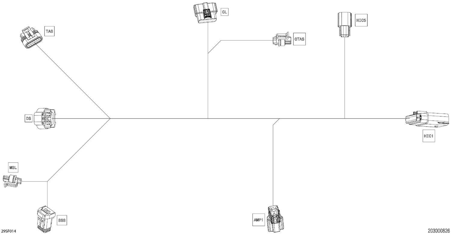 08- Electric - Steering Wiring Harness - 278004576