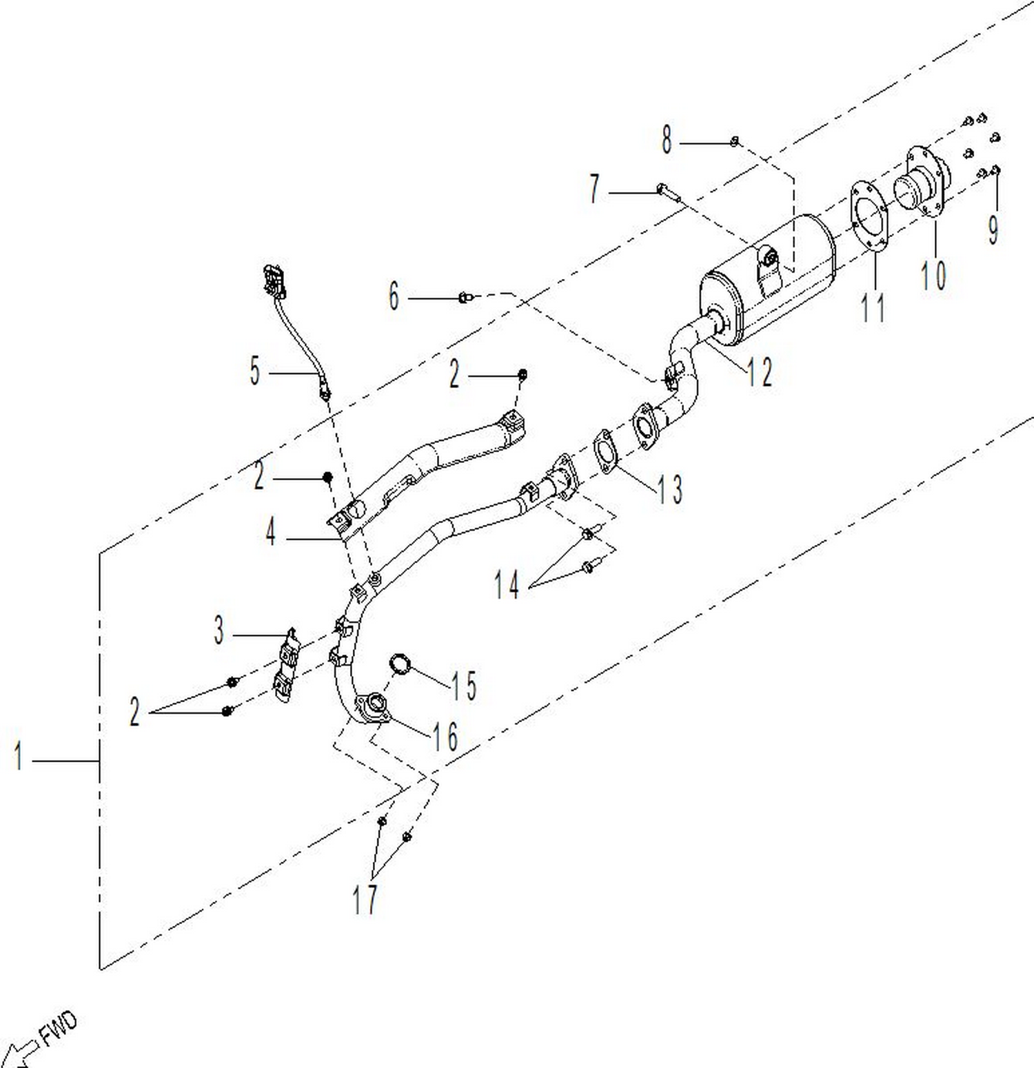 02- Engine - Exhaust Pipe