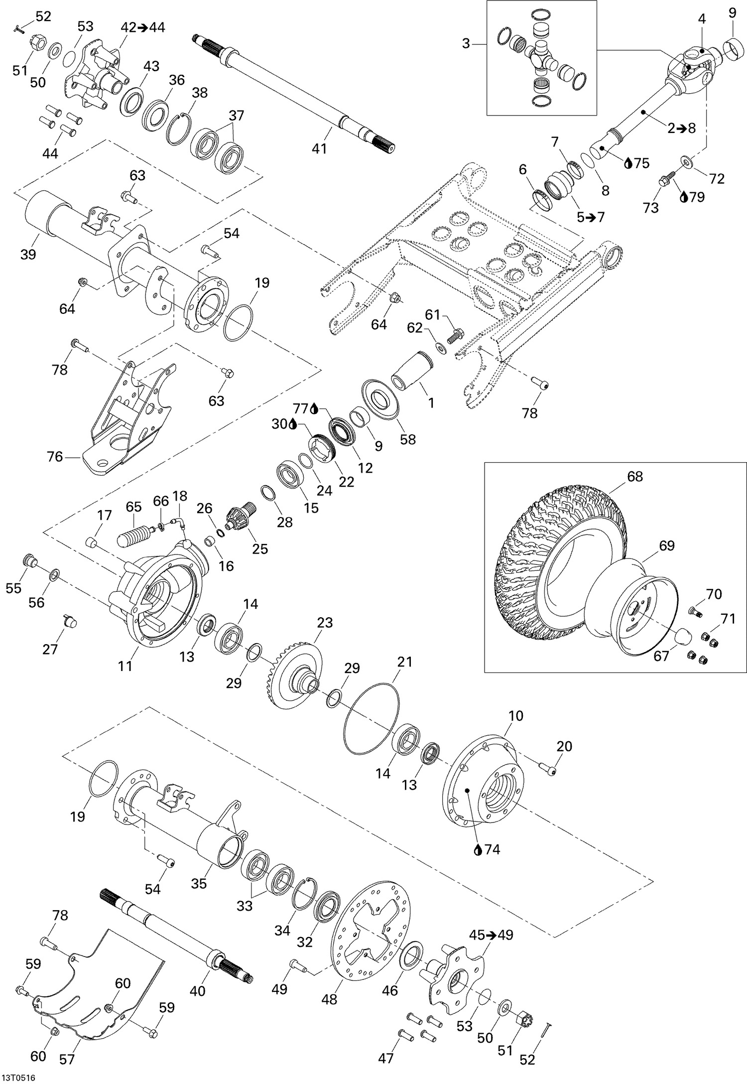 08- Drive System, Rear