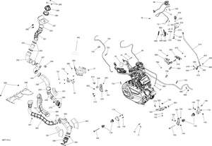 01- Engine And Engine Support - 570 Efi Xmr Schematic