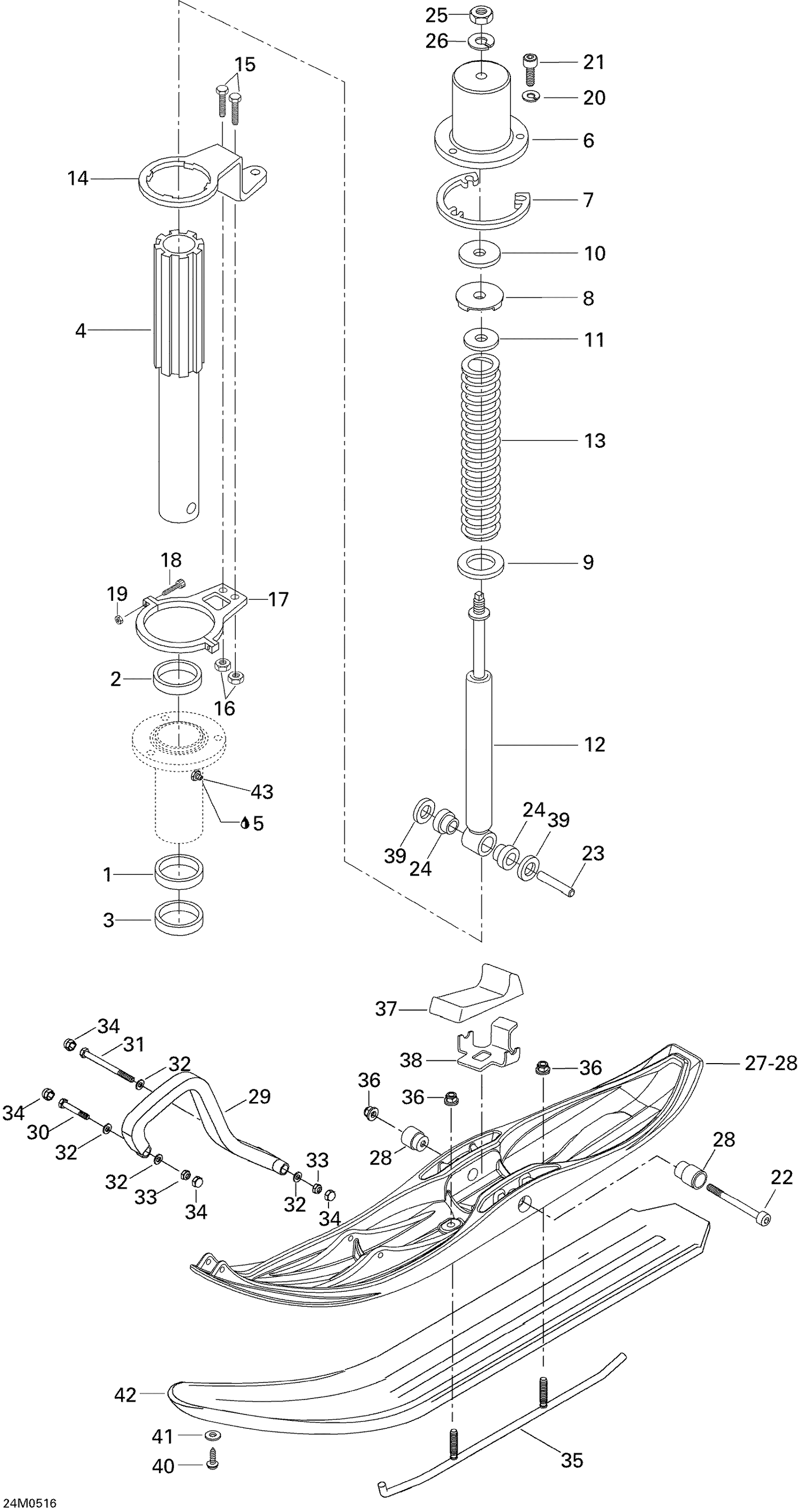 07- Front Suspension And Ski