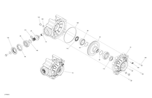 04- Drive - Rear Section - Final Drive Unit Schematic