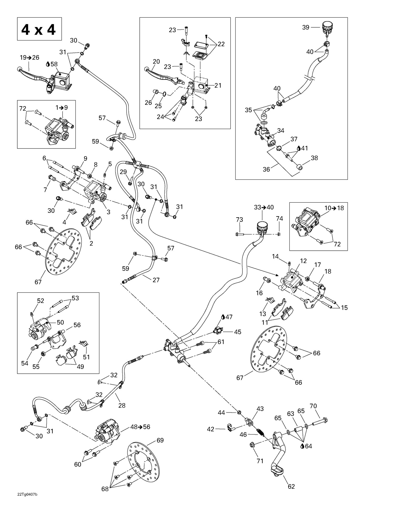 06- Hydraulic Brake (4 X 4)