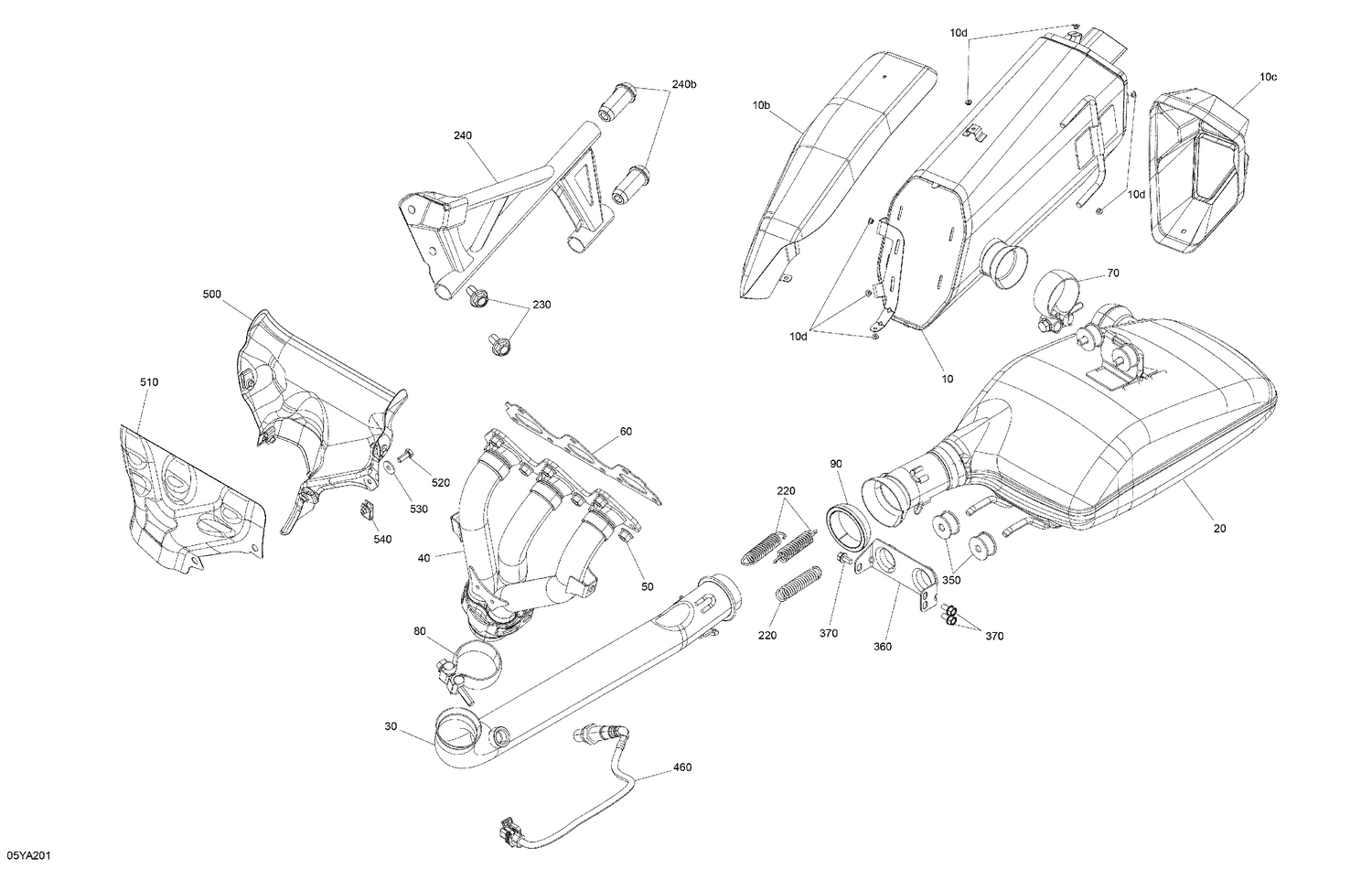 02- Engine - Exhaust - North America