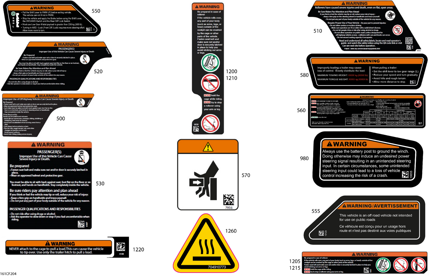 07- Body - Warning Decals