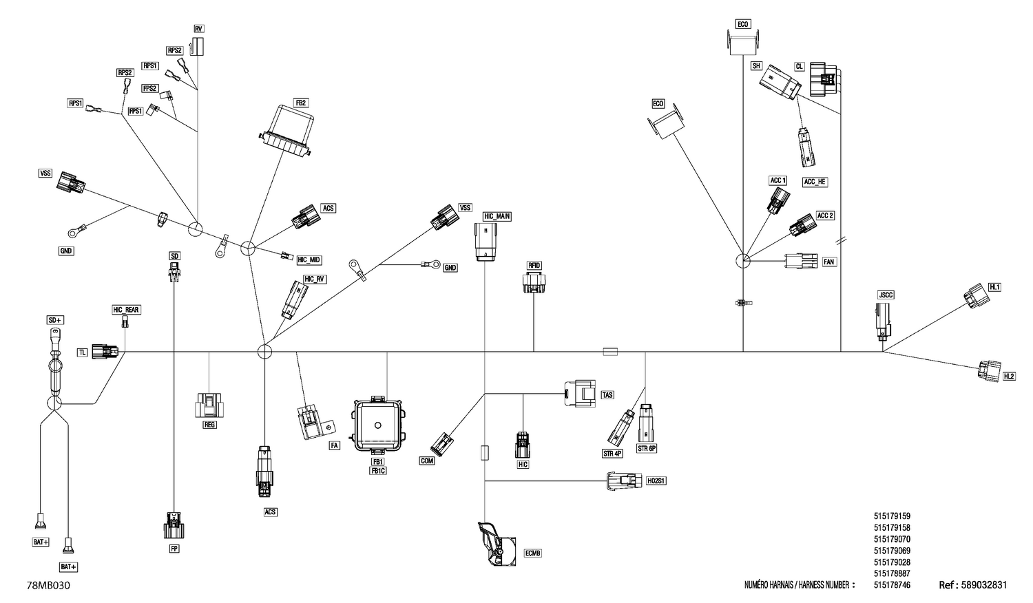 Assembly diagram
