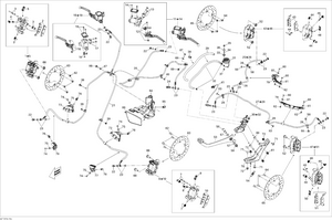 06- Hydraulic Brakes Except Europe Schematic
