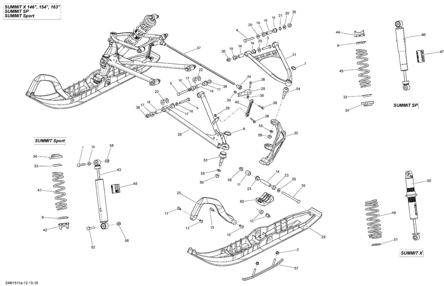 07- Front Suspension And Ski 600HOETEC_24M1512