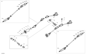 04- Drive - Rear - Common Parts Schematic