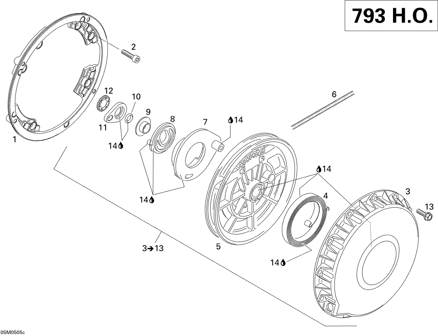 04- Rewind Starter 793HO
