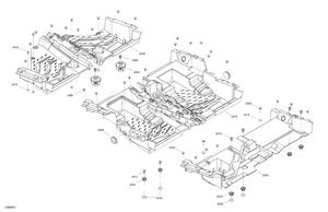 07- Cab Interior - Floor Schematic