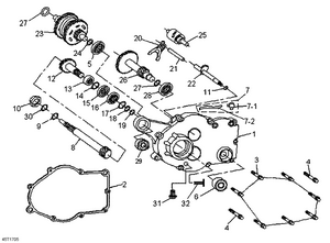 05- Gear Box Schematic
