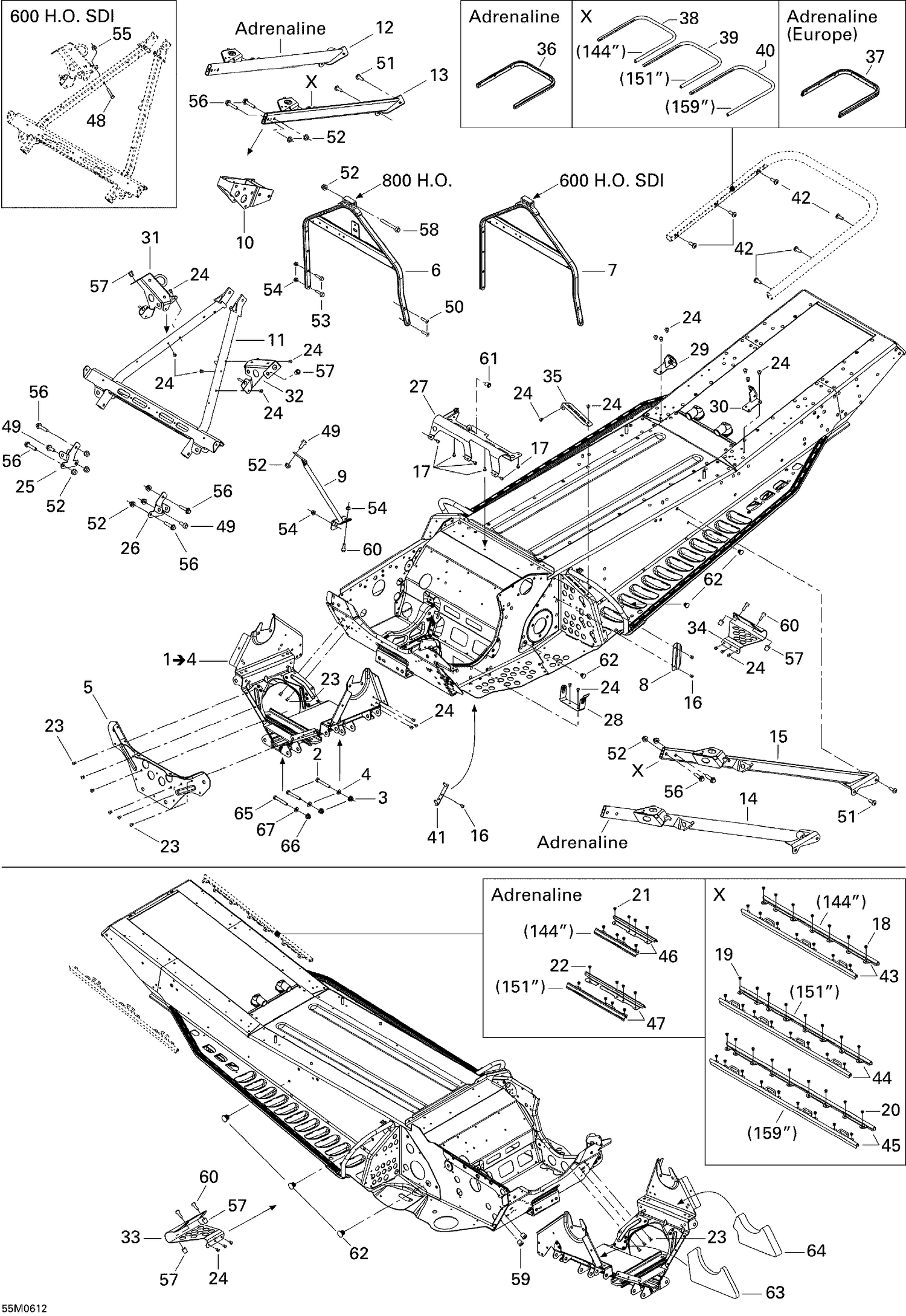 09- Frame and Components 600HO