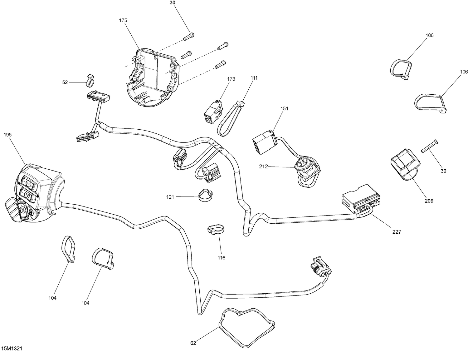 10- Steering Wiring Harness