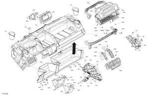 07- Cab Interior - Dashboard Schematic