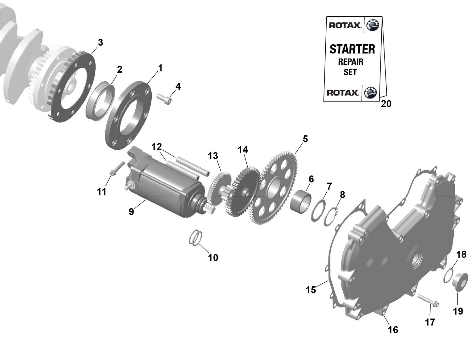 01- ROTAX - E-Starter