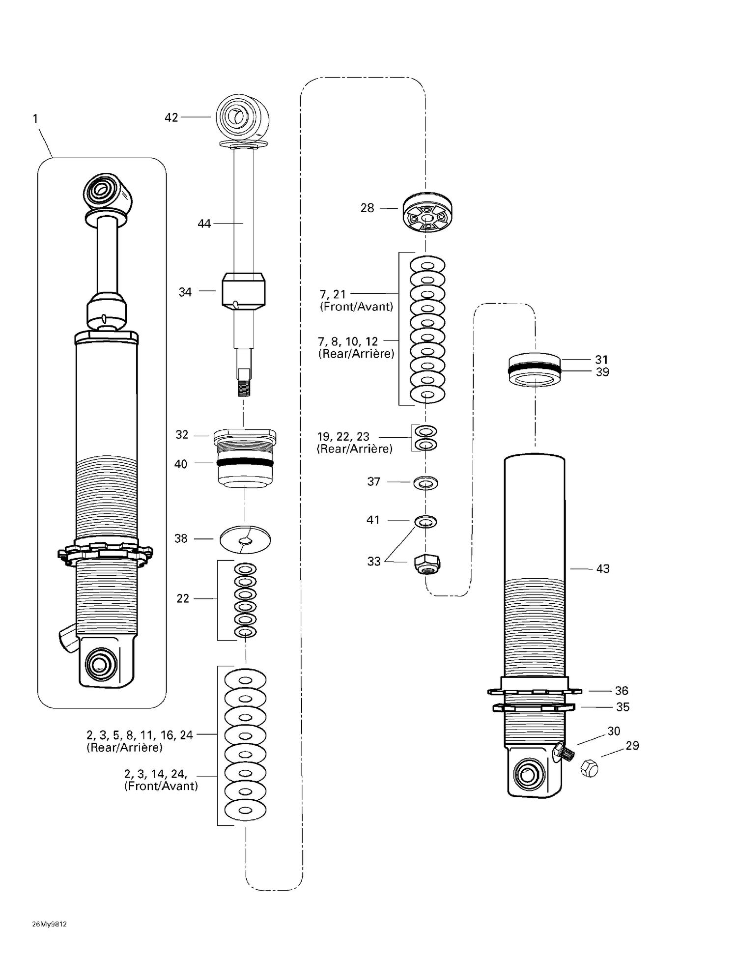 07- Front And Rear Take Apart Shocks