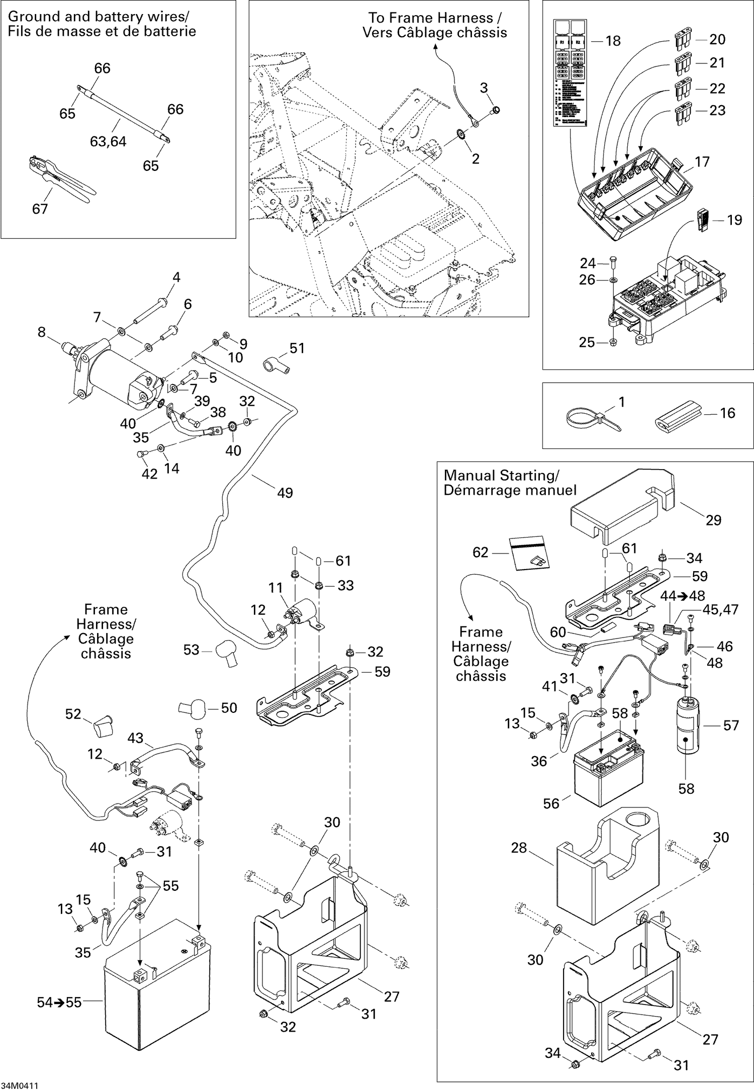 10- Battery, Starter and Fuse Box