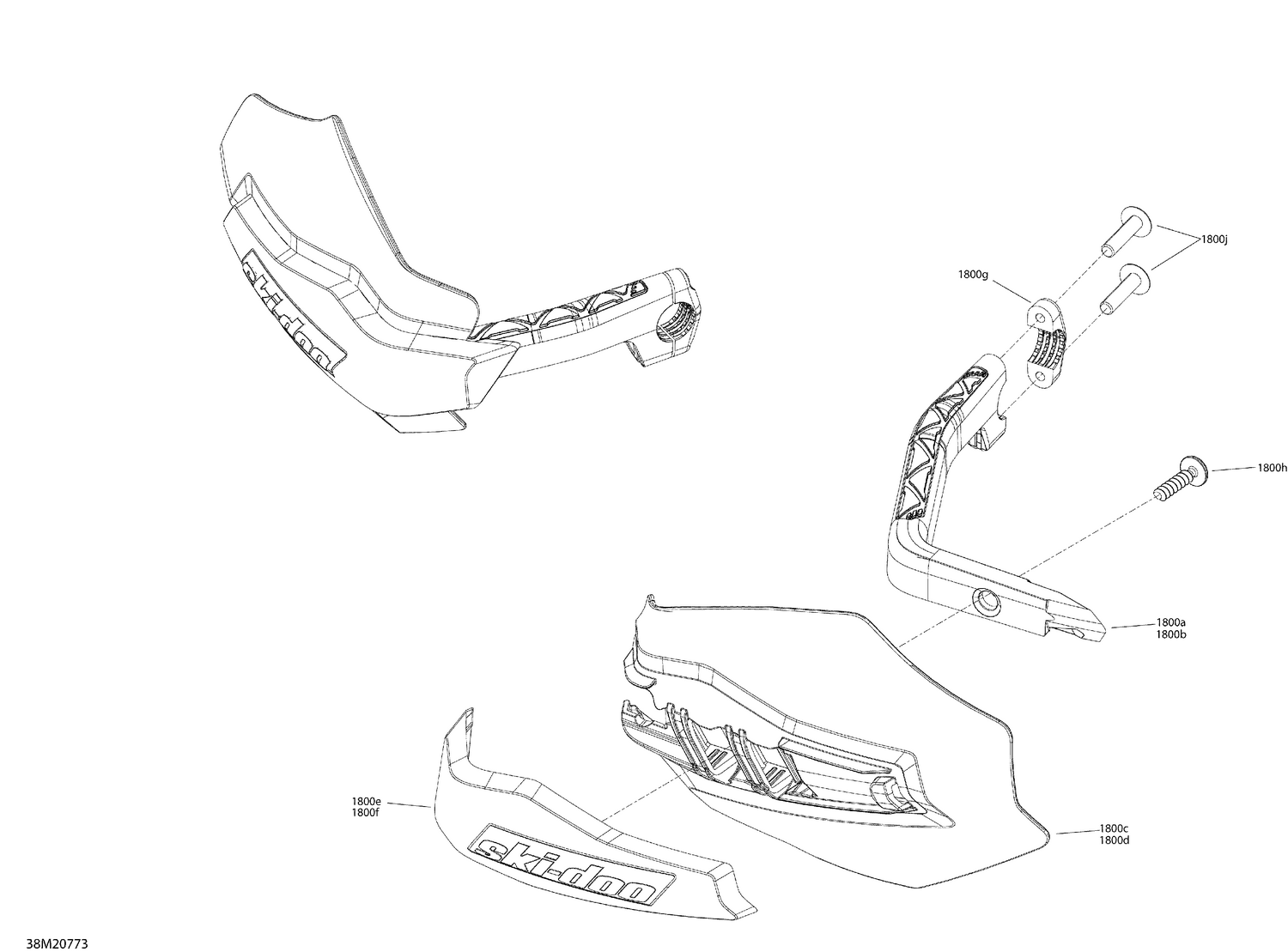 09- Body - Hood Section - Hand Protector