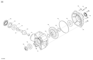 04- Drive - Rear - Final Drive Unit Schematic