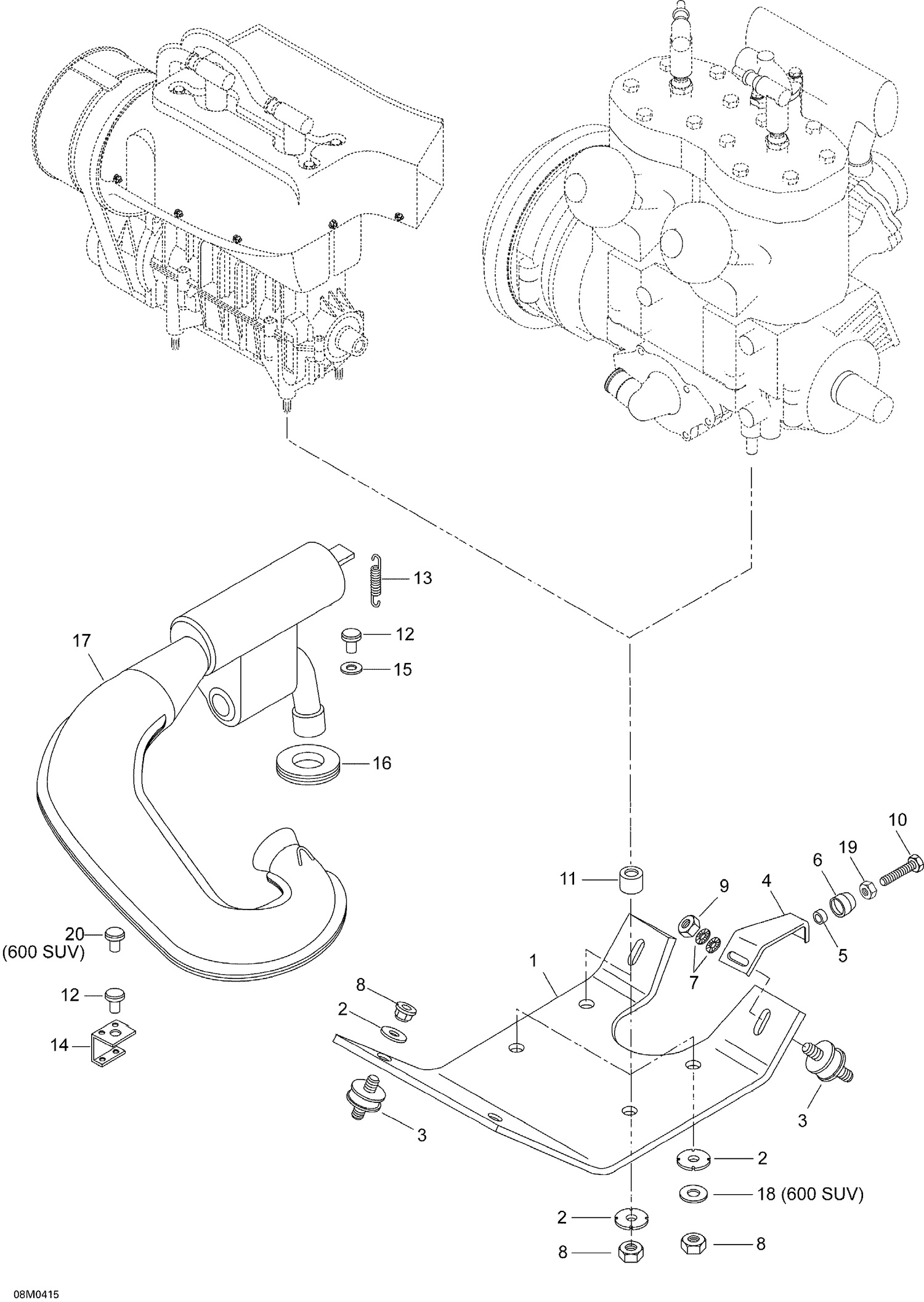 01- Engine Assembly And Support