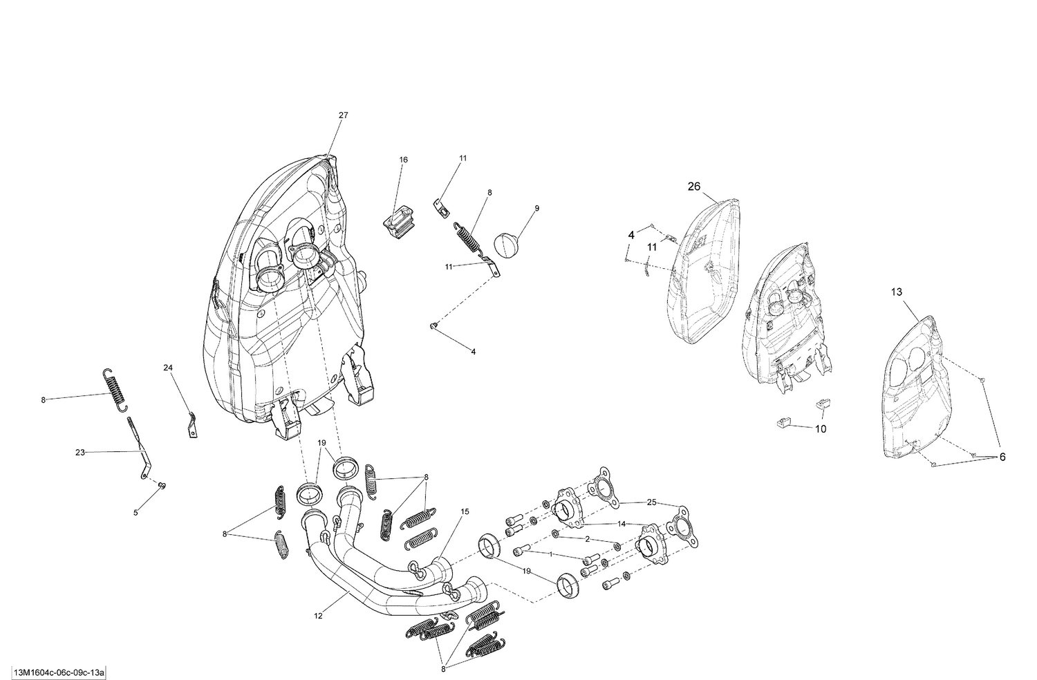 01- Exhaust System - 600 ACE